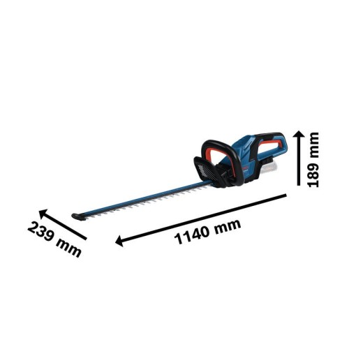Tijeras cortasetos a batería GHE 18V-60 (II)