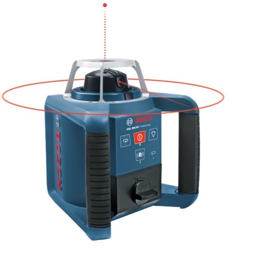 Láser giratorio GRL 300 HV + LR 45 en L-BOXX