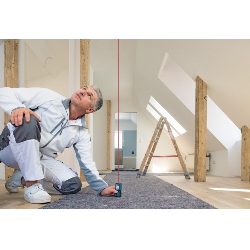 Bosch Professional Medidor láser de distancia GLM 40 (función de memoria, máx. distancia: 40 m, 2 pilas de 1,5 V, funda)