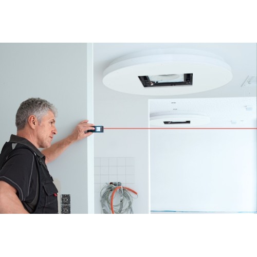 Bosch Professional Medidor láser de distancia GLM 40 (función de memoria, máx. distancia: 40 m, 2 pilas de 1,5 V, funda)