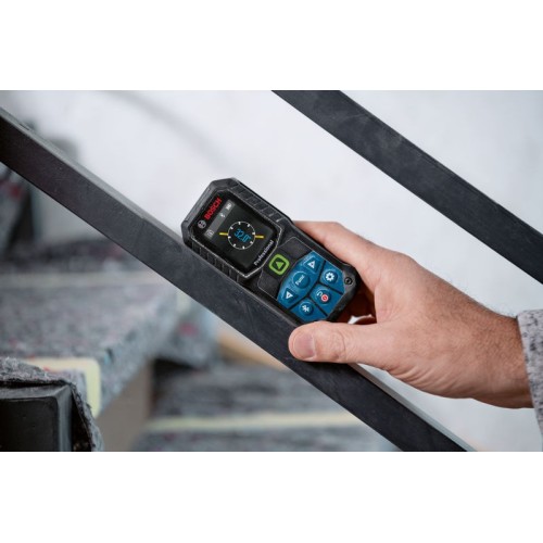 Bosch Professional medidor láser GLM 50-27 CG (láser verde, alcance: hasta 50 m, batería LI-Ion de 3,7 V, cable USB, robusto, IP65, transferencia de datos Bluet