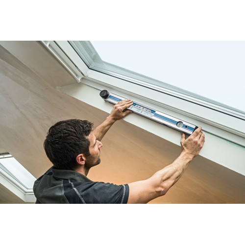 Bosch Professional Medidor digital de ángulos e inclinómetro GAM 270 MFL (precisión láser, cálculo de ángulos de inglete, margen de medición: 0 - 270º, longitud