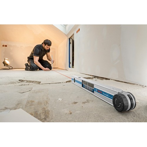 Bosch Professional Medidor digital de ángulos e inclinómetro GAM 270 MFL (precisión láser, cálculo de ángulos de inglete, margen de medición: 0 - 270º, longitud