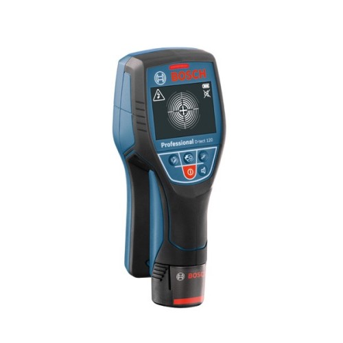 Bosch Professional Sistema 12V Detector de pared D-tect 120 (1 batería 12V + cargador, profundidad máx. 120 mm, en L-BOXX)