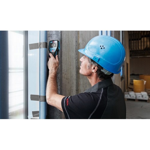 Bosch Professional Detector de pared D-tect 120 (4 baterías AA x 1,5 V, profundidad máx. 120 mm, bolsa protectora)