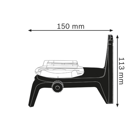 Bosch Professional Soporte multifuncional RM 2