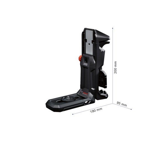 Bosch Professional Soporte LB 10 y clip para techo DK 10 (imanes potentes, aplicaciones de techo, compatible con el GLL 2-15 G)