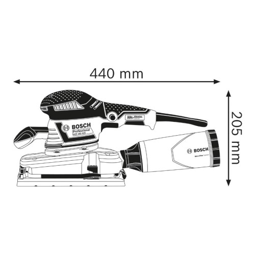 Lijadora orbital GSS 280 AVE