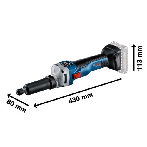 Amoladora recta a batería GGS 18V-10 SLC
