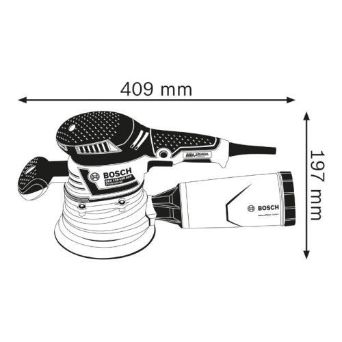Lijadora excéntrica GEX 40-150
