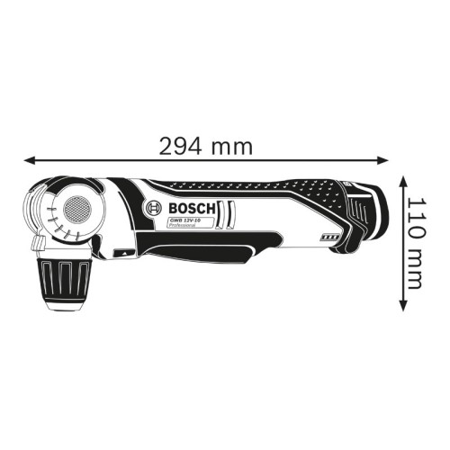 Taladro angular a batería GWB 12V-10