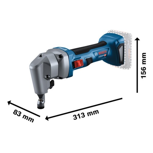 Punzonadora a batería GNA 18V-16 E
