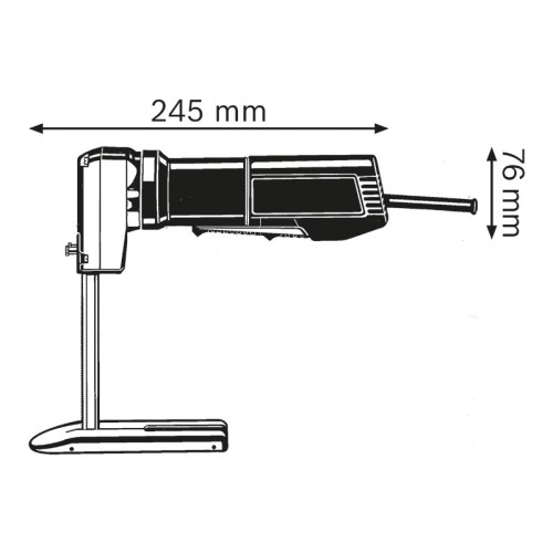 Sierra para gomaespuma GSG 300
