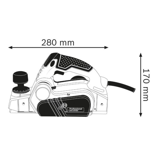 Cepillo GHO 26-82 D