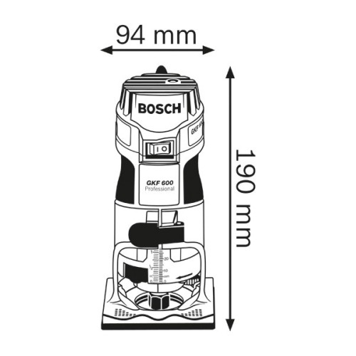 Fresadora de cantos GKF 600