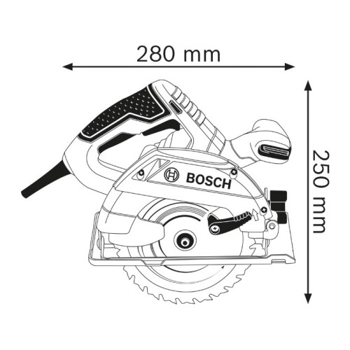 Sierra circular GKS 165