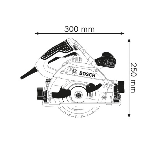 Sierra circular GKS 55 + GCE