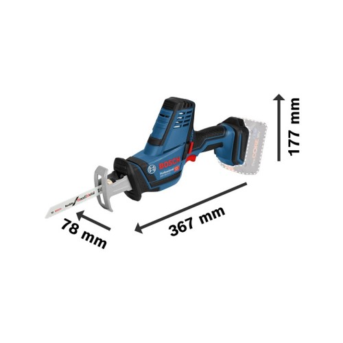 Sierra sable de batería GSA 18V-LI C