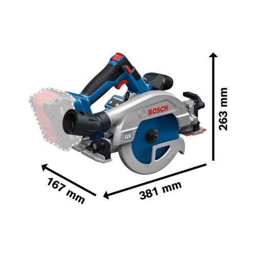 Sierra circular a batería GKS 18V-57-2 GX