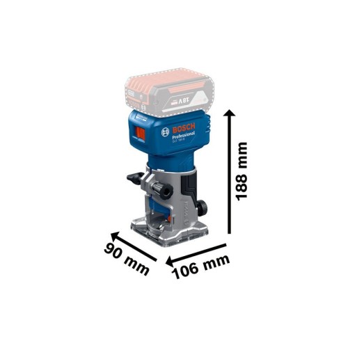 Fresadora de superficie GLF 18V-8