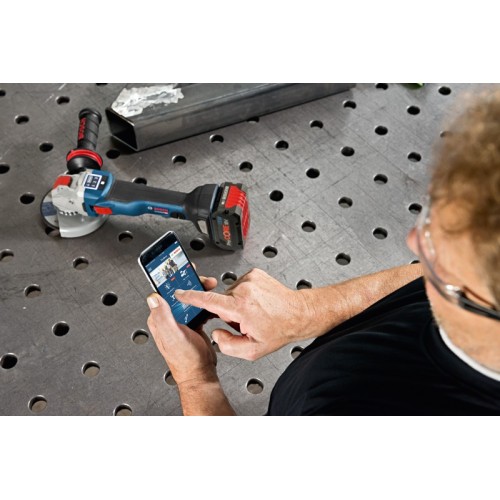 Miniamoladora X-LOCK a batería GWX 18V-10 SC