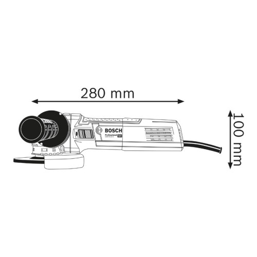 Miniamoladora X-LOCK GWX 9-115 S