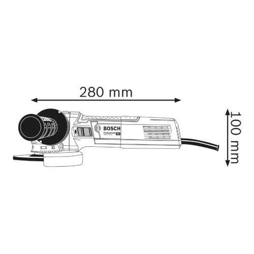 Miniamoladora X-LOCK GWX 9-125 S
