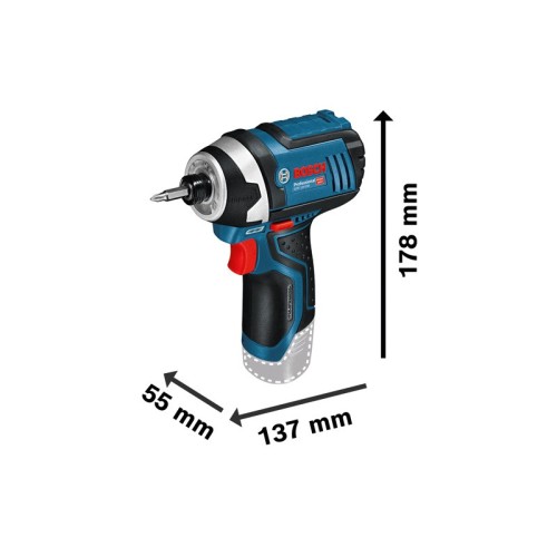 Atornillador de impacto a batería GDR 12V-105