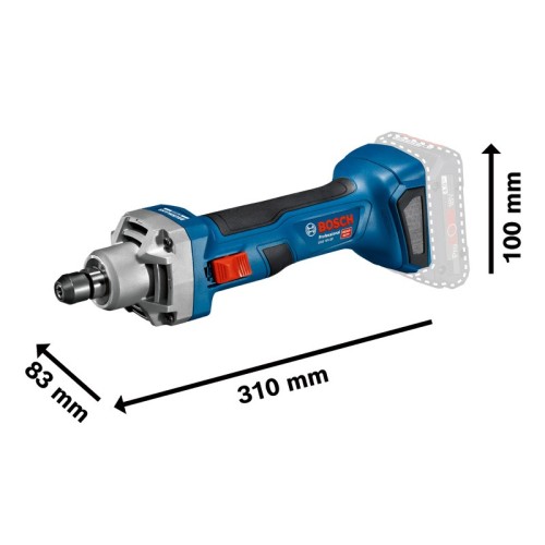 Amoladora recta a batería GGS 18V-20