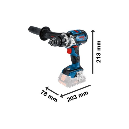 Taladro con percusión a batería GSB 18V-110 C