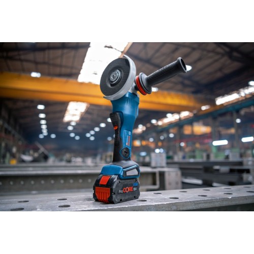 Miniamoladora BITURBO a batería GWS 18V-15 PSC