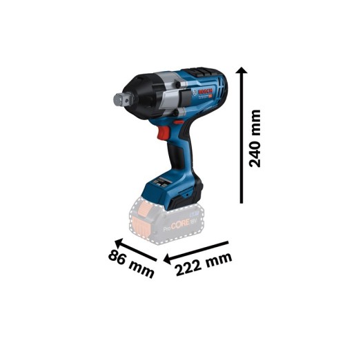 Atornillador de impacto a batería GDS 18V-1050 H