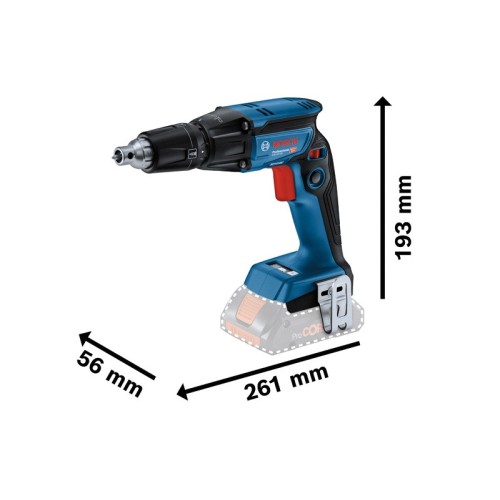 Atornillador a batería para construcción en seco GTB 18V-45