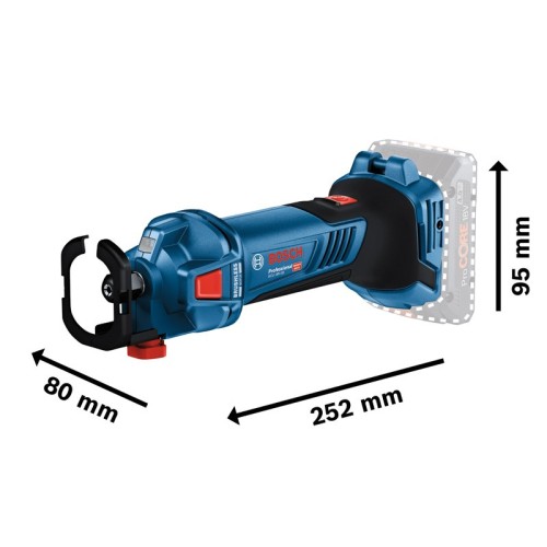Fresadora de corte a batería para placas de yeso GCU 18V-30