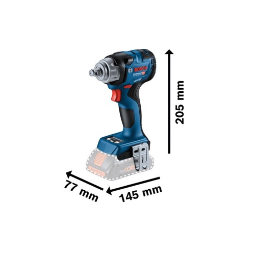 Atornillador de impacto a batería GDS 18V-330 HC
