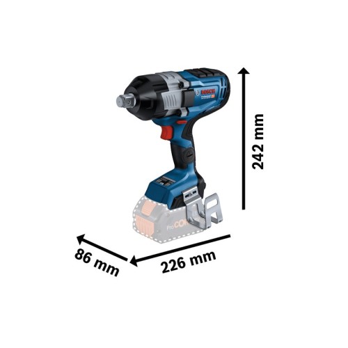 Atornillador de impacto a batería GDS 18V-1600 HC