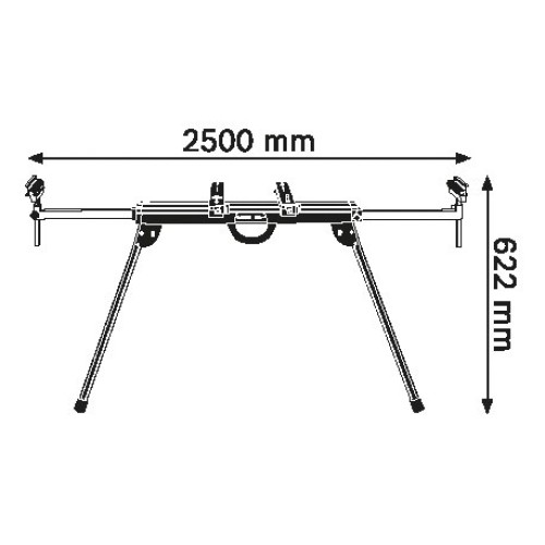 Mesa de trabajo GTA 2500 Compact