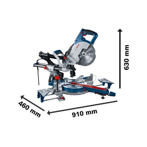 Ingletadora telescópica GCM 8 SJL