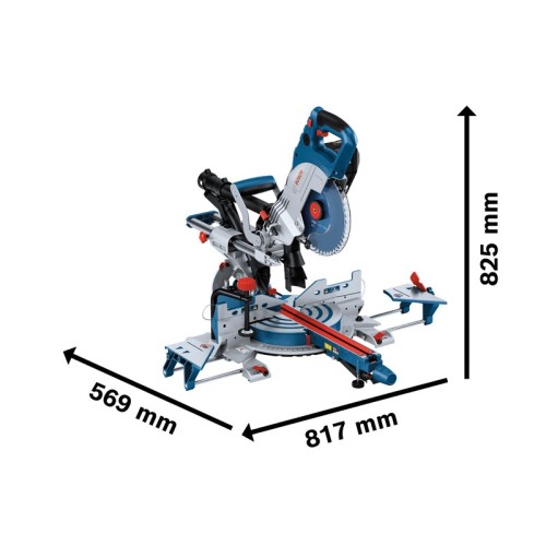 Ingletadora BITURBO a batería GCM 18V-216 DC