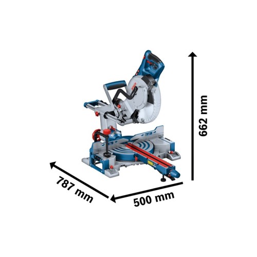 Ingletadora telescópica GCM 305-254 D