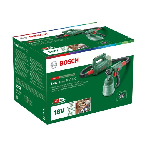 Pistola para pintar EasySpray 18V-100