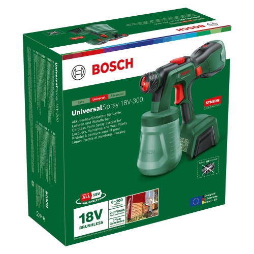 Pistola para pintar UniversalSpray 18V-300