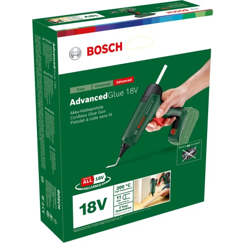 Pistola para pegar en caliente a batería AdvancedGlue 18V