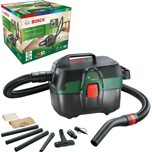 Aspirador en seco y húmedo a batería AdvancedVac 18V-8