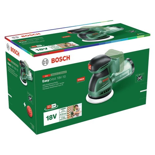 Lijadora excéntrica a batería EasyOrbit 18V-10