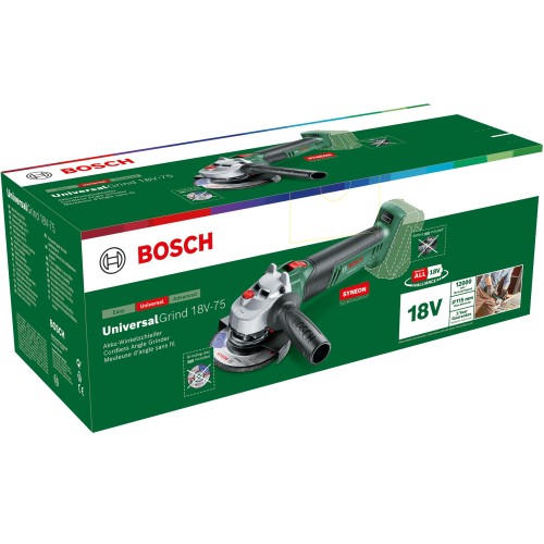 Miniamoladora a batería UniversalGrind 18V-75