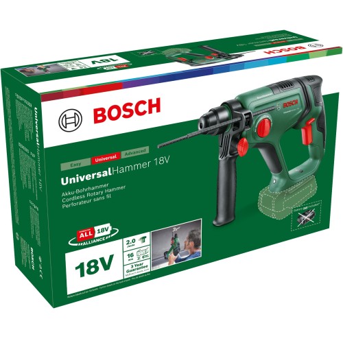 Martillo perforador a batería UniversalHammer 18V