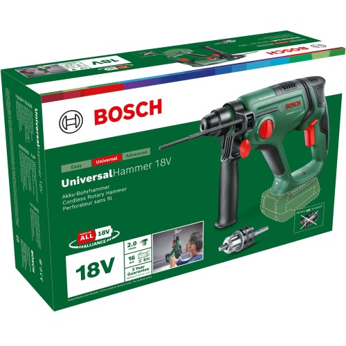 Martillo perforador a batería UniversalHammer 18V