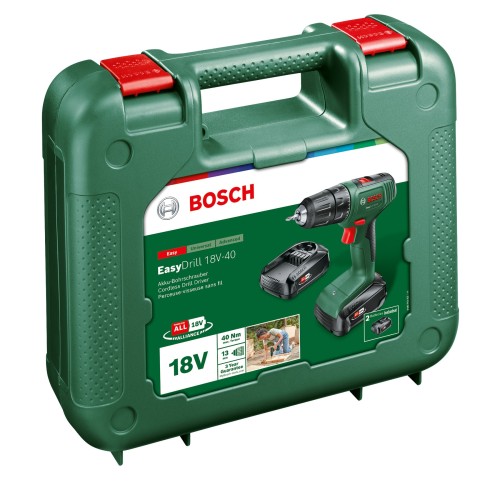 Atornillador a batería EasyDrill 18V-40