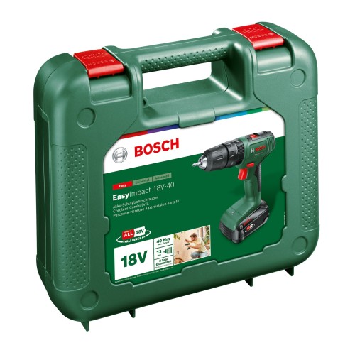 Taladradora de percusión con batería EasyImpact 18V-40